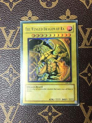 The Winged Dragon of Ra GBI-003 Ultra Rare MP-image