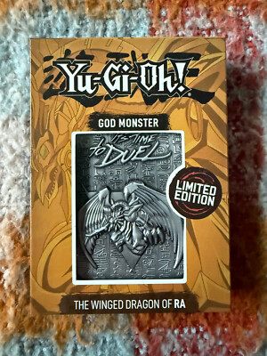 Yu-Gi-Oh! The Winged Dragon of Ra Metal Card Limited Edition (Fannattik)-image