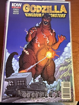 Godzilla Kingdom of Monsters #2 (NM) 2nd Print - IDW Comics 2012-image