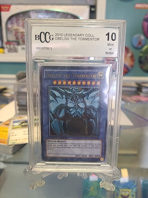 BCCG 10 Yu-Gi-Oh!  LC01-EN001 Obelisk the Tormentor Limited Edition -image