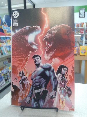Justice League Vs Godzilla Vs Kong 2 #1 1:100 Duce Variant DC Comics 2025-image