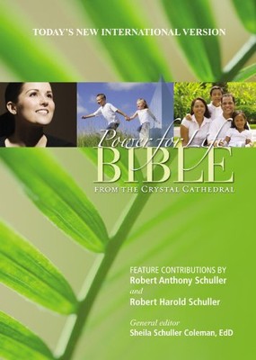 Power for Life Bible: From the Crystal Cathedral - leather_bound Coleman, Sh...-image