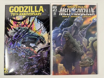 Godzilla: 70th Anniversary #1 1:10 Zornow & Mechagodzilla 50th Anniversary 🔥🔥-image