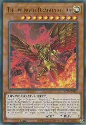 The Winged Dragon of Ra Ultra Rare LED7-EN000-image