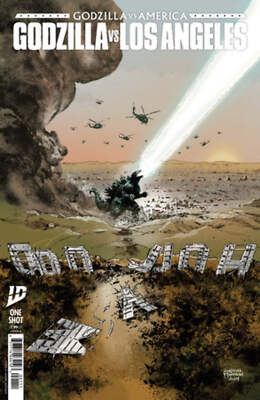Godzilla Vs. America: Los Angeles (Limit 2 Per Cover) (rel:04/30)~-image