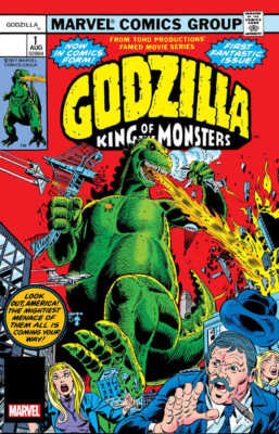 Godzilla #1 Facsimile Edition Foil Variant-image