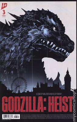 Godzilla Heist #3B 2025 Stock Image-image