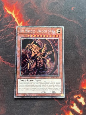 The Winged Dragon of Ra (RA04-EN118) Platinum Secret Rare - NM-image