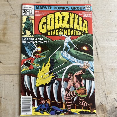 GODZILLA KING OF THE MONSTERS # 3 (NM) TO CHALLENGE THE CHAMPIONS-HERCULES C45-image