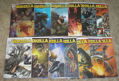 Godzilla 1 2 3 4 5 6 7 8 9 10 11 12 13 Swierczynski Gane IDW-image