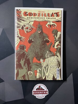 Godzilla’s Monsterpiece Theatre 3 Cvr A Scioli | Comics | IDW Publishing (2504)-image