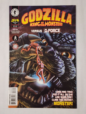 GODZILLA KING  OF THE MONSTERS #14 1996 DARK HORSE COMICS GODZILLA VS G-FORCE-image