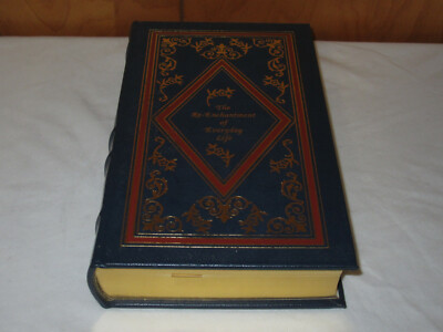 SIGNED Easton Press RE-ENCHANTMENT EVERYDAY LIFE Moore 1ST Edition #452/3000 OOP-image