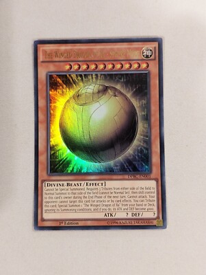 Yugioh The Winged Dragon of Ra - Sphere Mode DPBC-EN001 Ultra Rare 1st Ed-image