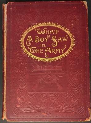 What a Boy Saw in the Army- J. Young (1894) ORIGINAL CIVIL WAR MEMOIR!-image