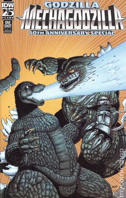 Godzilla Mechagodzilla 50th Anniversary 1B NM 2024 Stock Image-image