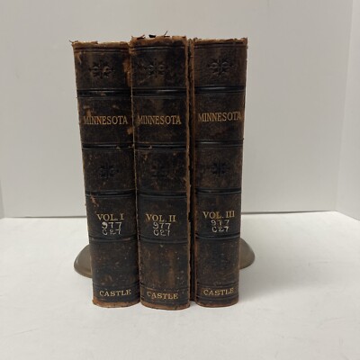 Minnesota: Its Story and Biography by Henry A. Castle - Vol 1-3-image
