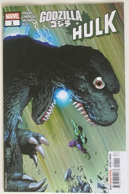 GODZILLA VS HULK #1 (2025) ONE SHOT, DUGGAN, CAMUNCOLI, 1st PRINT, MARVEL, NM-image