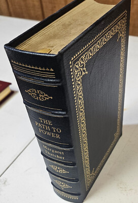 #14 Easton Press Margaret Thatcher “The Path To Power” First Edition – SIGNED!-image