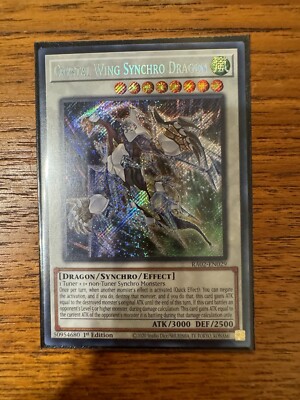 NM Crystal Wing Synchro Dragon - RA02-EN029 - Secret Rare 1st Edition-image