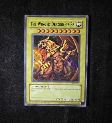 Vintage Yu-Gi-Oh Winged Dragon of Ra - Super Rare - GBI-003-image