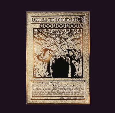 ⚜️Metal Yugioh Cards - Obelisk The Tormentor⚜️-image