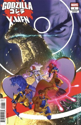 Godzilla vs. X-Men 1G Stock Image-image