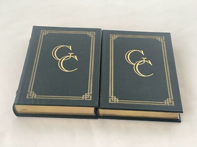 2V Easton Press GROVER CLEVELAND Allan Nevins LEATHER Library of Presidents MINT-image