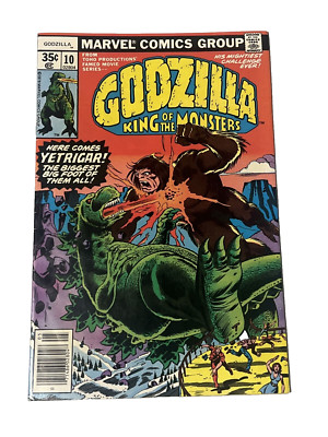 Godzilla: King of the Monsters #10 ~ MARVEL 1978 ~ Here Comes Yetrigar!-image