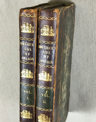THE LIFE OF NELSON IN TWO VOLUMES By Robert Southey, London, 1813-image