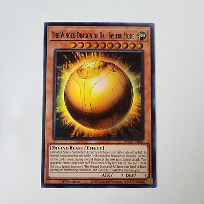 The Winged Dragon of Ra - Sphere Mode RA01-EN007 Super Rare - Yugioh-image