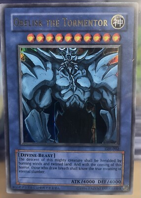 Obelisk the Tormentor (Secret Rare) GBI-002 Yu-Gi-Oh! Duel Monsters... MP-image