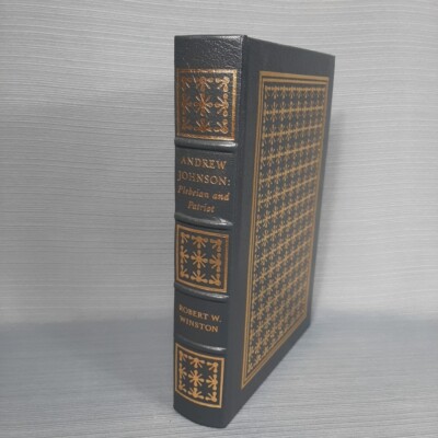 Robert W. Winston ANDREW JOHNSON 1987 Easton Press Library of Presidents Leather-image