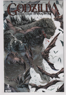 GODZILLA HERE THERE BE DRAGONS #3 CVR B (IDW 2023) C2 
