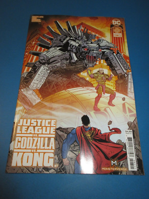 Justice League vs Godzilla vs Kong #7  NM Gem Wow-image