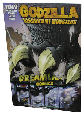 Godzilla Kingdom of Monsters IDW Cover RE Comic Book Issue #1-image