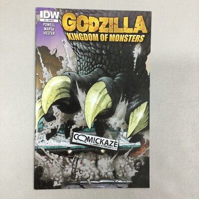 Godzilla Kingdom Of Monster #1 Comickaze Exclusive IDW 2011 (GZ82)-image