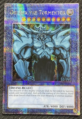 Obelisk the Tormentor LC01-EN001 Quarter Century Secret Rare 25th Anniversary -image
