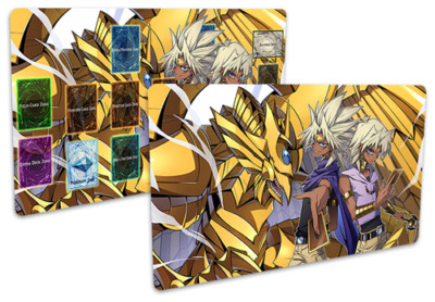 No.307 Yugioh TCG Custom Playmat Yami Marik Marik Ishtar The Winged Dragon of Ra-image