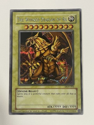 The Winged Dragon of Ra DOD-001 Dawn of Destiny Near Mint Limited Edition Xbox-image