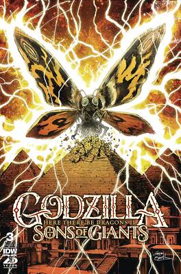 GODZILLA HERE THERE BE DRAGONS II SONS OF GIANTS #3 CVR B IDW-PRH-image