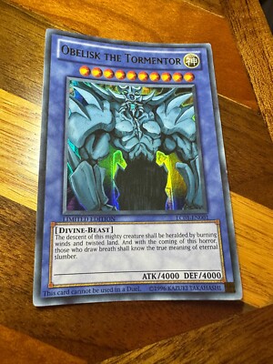 Obelisk the Tormentor LC01-EN001 Limited Edition Ultra Rare PL + BONUS-image