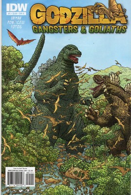 IDW Comics Book Godzilla #1 Cover A Gangsters & Goliaths 2011 Grade VF 8.0-image