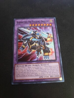 Rindbrumm the Striking Dragon Super Raree Rare RA02-EN025-image