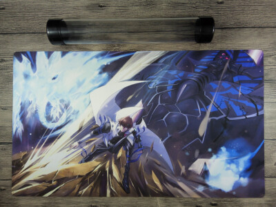 Ygomat Seto Kaiba & Obelisk the Tormentor Trading Card Game Playmat FreeBestTube-image