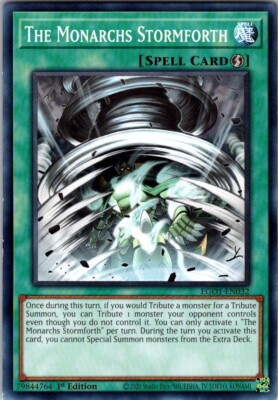 The Monarchs Stormforth EGO1-EN032 Egyptian God Deck: 1st Edition-image