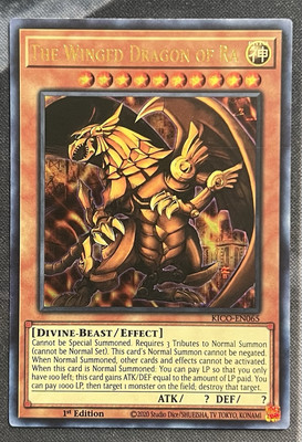 The Winged Dragon of Ra (Ultra Pharaoh's Rare) KICO-EN065 King's Court 1st...-image