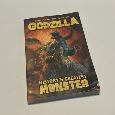 2014 Godzilla History's Greatest Monster Graphic Novel Paperback-image
