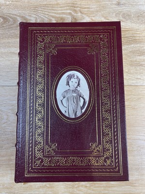 Signed Shirley Temple EASTON PRESS LEATHER HOLLYWOOD MEMOIR Limited Edition Book-image