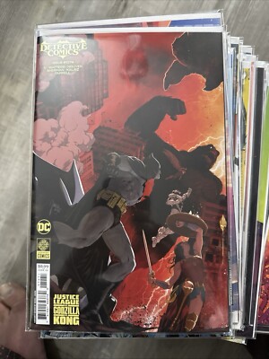 Detective Comics #1074 Cover G Justice League Vs Godzilla Vs Kong Variant TC10-image